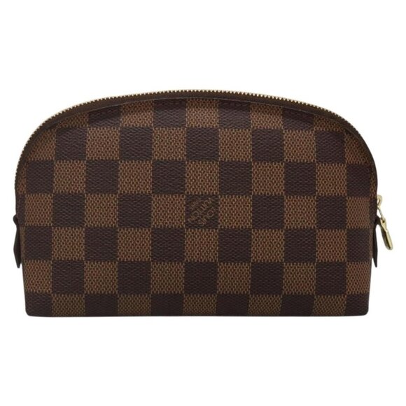 LOUIS VUITTON Damier Ebene Pochette Cosmetic PM Pouch - Picture 9 of 15